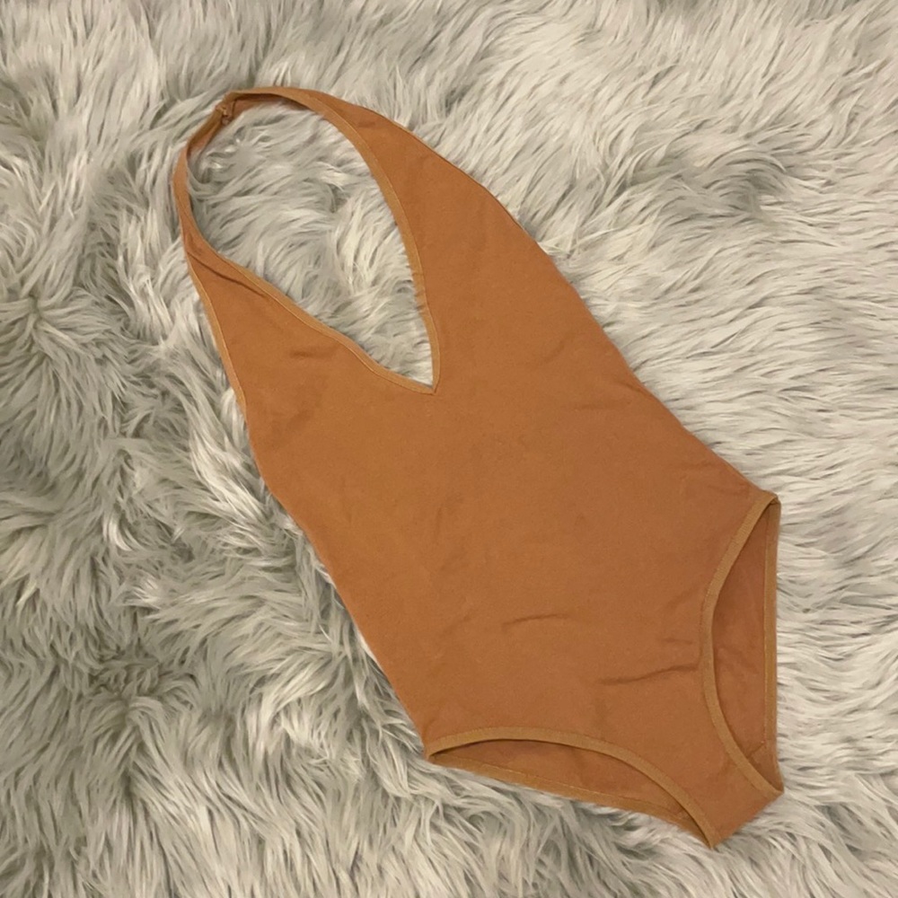 Tan bodysuit